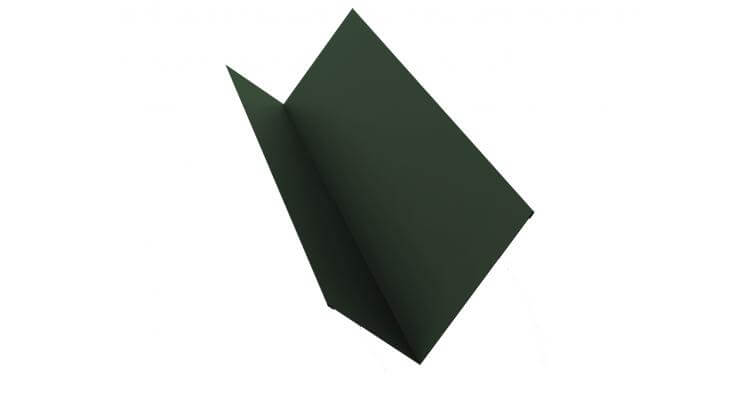 Планка примыкания 90х140 GreenCoat Pural RR 11 темно-зеленый
