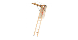 Лестница чердачная деревянная FAKRO Komfort Plus 70х120 LWK-280