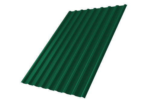 Профнастил С20R 0,7 PE RAL 6005 зеленый мох