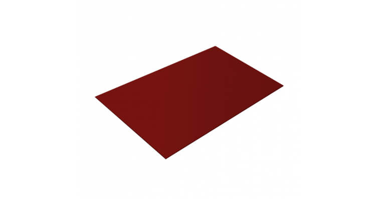 Плоский лист 0,45 Drap RAL 3011 коричнево-красный