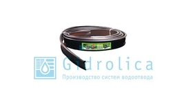 Бордюр Gidrolica Country Б-10000.2.11 - пластиковый черный L10000, арт. 7305