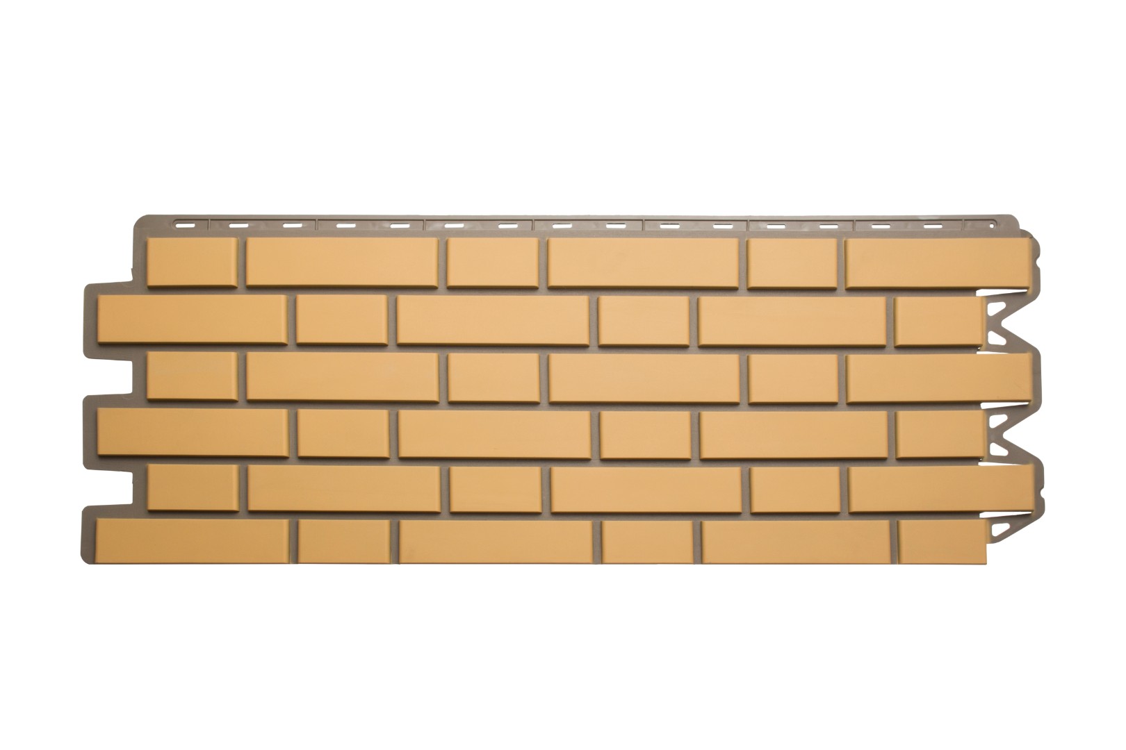 Панель Кирпич клинкерный (желтый) 1,22х0,44м