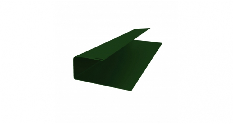 J-Профиль 12мм Velur RAL 6005 зеленый мох