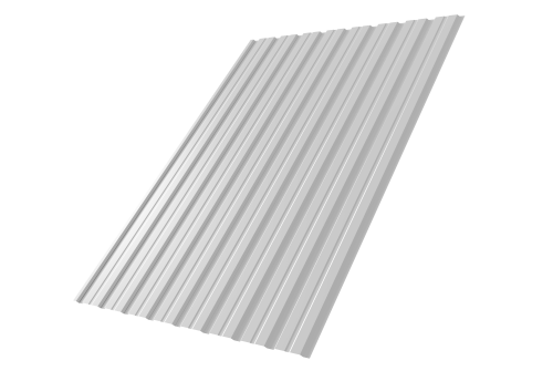 Профнастил С10В 0.4 PE RAL 9003 сигнальный белый