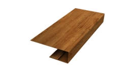 J-Профиль 12мм 0,45 Print Premium Golden Wood Fresh TwinColor (2м)