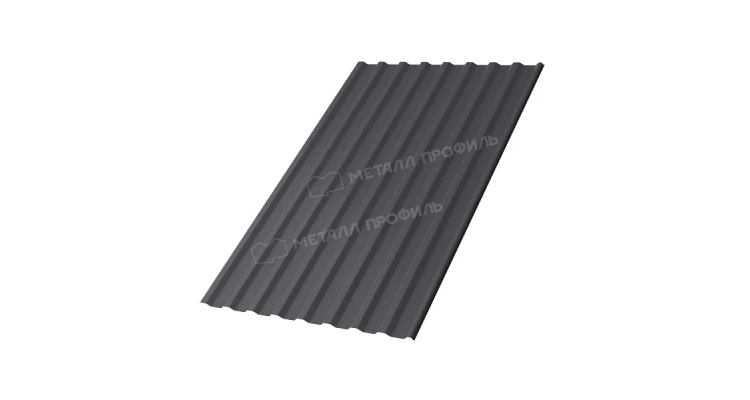 Профлист Металл Профиль МП-20x1100-R (VALORI-20-Grey-0,5)