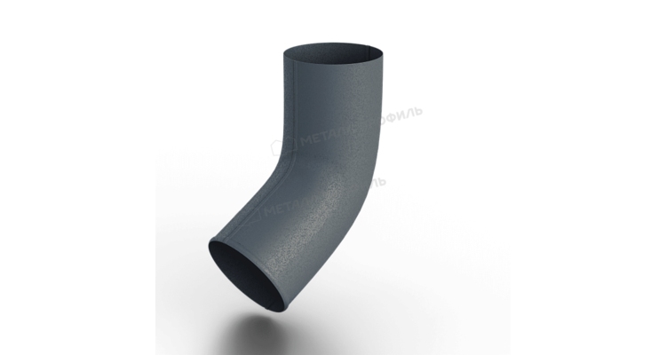 Колено сливное Металл Профиль Foramina Freeze D100 Grey