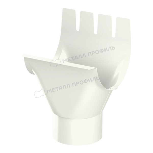 Воронка выпускная Металл Профиль Foramina PUR D125/100 RAL 9010