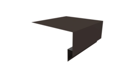 Планка околооконная сложная Экобрус Grand Line 250х75х25 0,45 Drap RR 32 темно-коричневый (3м)