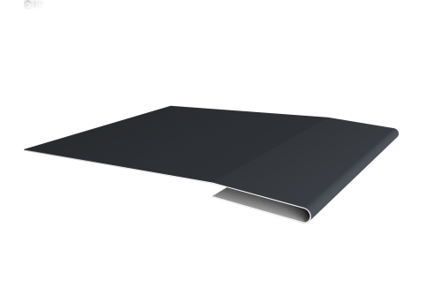 Планка начальная 0,45 Drap TwinColor RAL 7024 мокрый асфальт (3м)