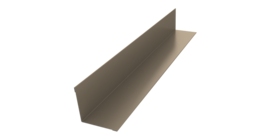 Угол внутренний 50х50 0,45 Drap TX RAL 1015 светлая слоновая кость (2м)