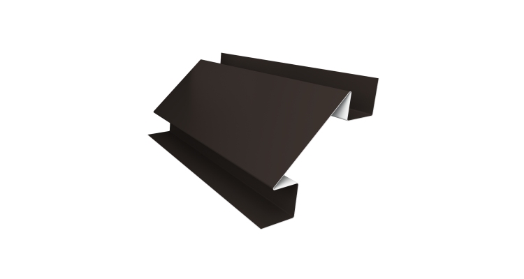 Угол внутренний сложный 75мм 0,45 Drap RR 32 темно-коричневый (3м)