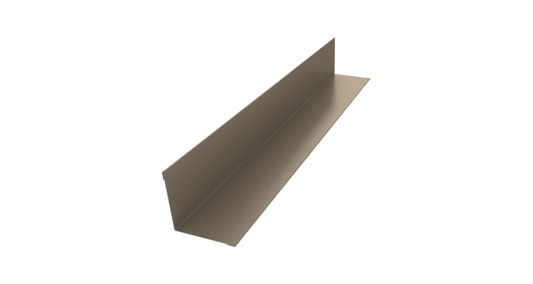 Угол внутренний 30х30 0,5 Satin с пленкой RAL 1015 светлая слоновая кость (2м)