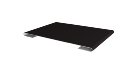 Планка стыковочная 0,45 PE с пленкой RAL 9005 черный (2м)