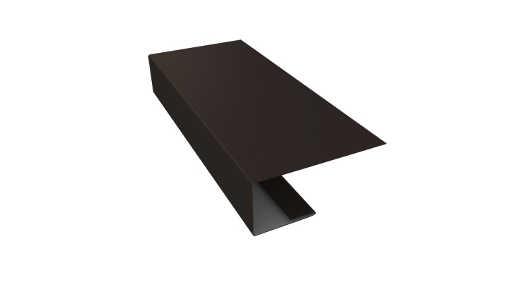 J-Профиль 18мм 0,45 Drap RR 32 темно-коричневый (2м)