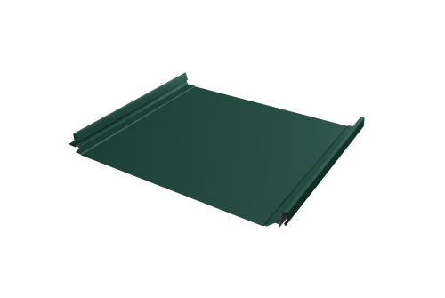 Кликфальц Pro Grand Line 0,5 PE с пленкой на замках RAL 6005 зеленый мох