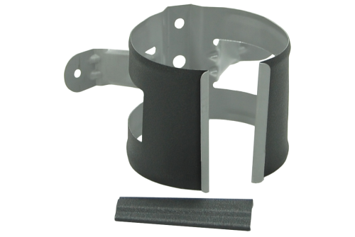 Кронштейн трубы на дерево GL PE Matt 90 мм RAL 7024 мокрый асфальт